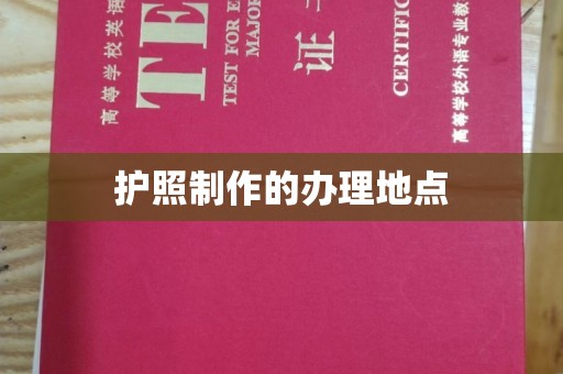 桐城护照制作的办理地点