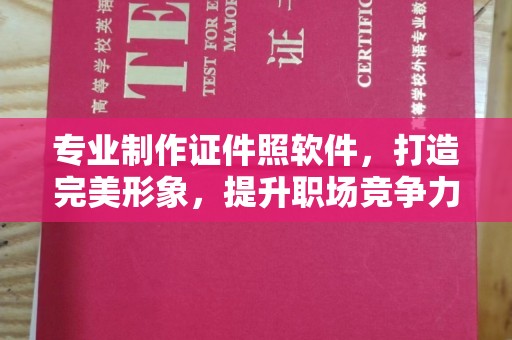 桐城专业制作证件照软件，打造完美形象，提升职场竞争力