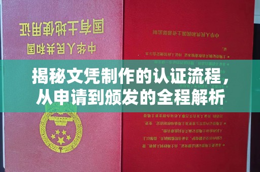 桐城揭秘文凭制作的认证流程，从申请到颁发的全程解析