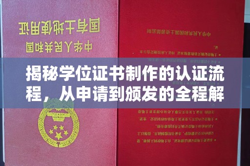桐城揭秘学位证书制作的认证流程，从申请到颁发的全程解析