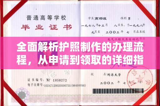 桐城全面解析护照制作的办理流程，从申请到领取的详细指南
