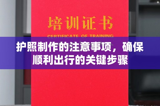 桐城护照制作的注意事项，确保顺利出行的关键步骤