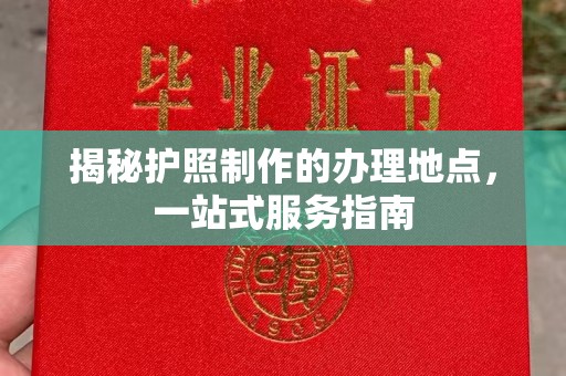 桐城揭秘护照制作的办理地点，一站式服务指南