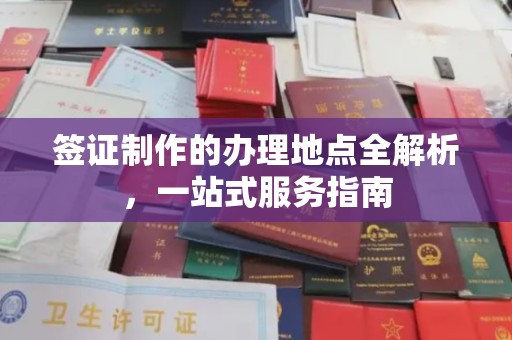 桐城签证制作的办理地点全解析，一站式服务指南