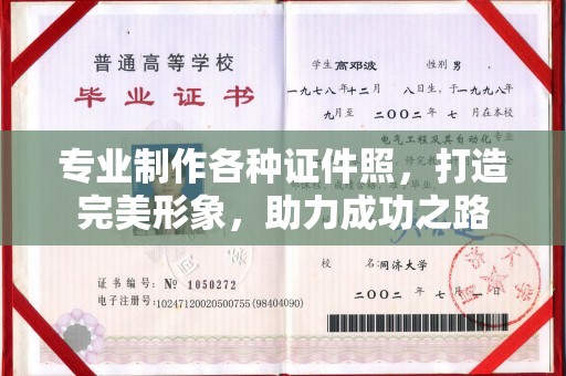 桐城专业制作各种证件照，打造完美形象，助力成功之路