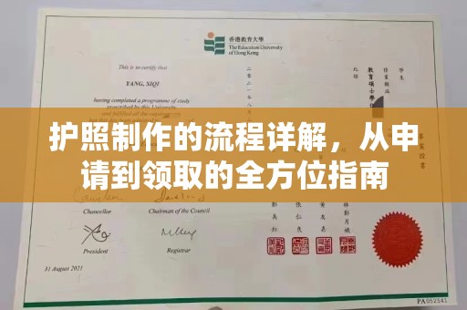 桐城护照制作的流程详解，从申请到领取的全方位指南