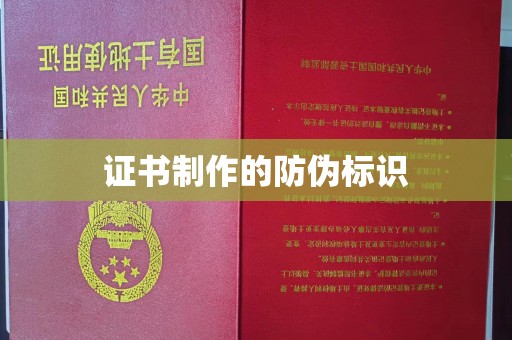 桐城证书制作的防伪标识
