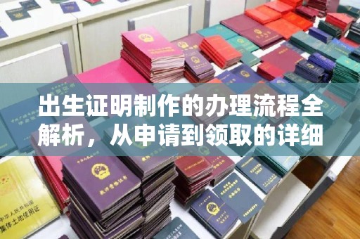 桐城出生证明制作的办理流程全解析，从申请到领取的详细指南