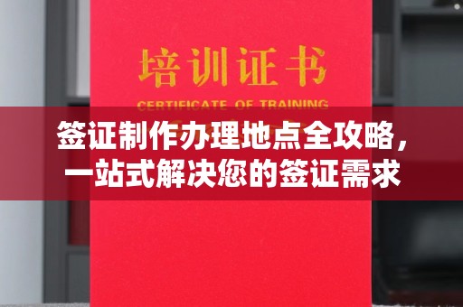 桐城签证制作办理地点全攻略，一站式解决您的签证需求