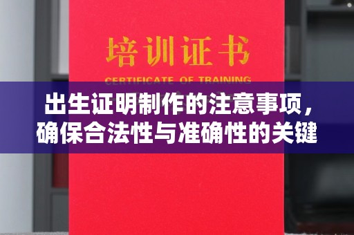 桐城出生证明制作的注意事项，确保合法性与准确性的关键步骤